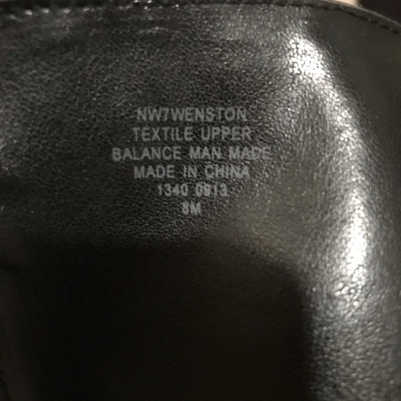 Nine West black platform boots - Picture 3 of 4